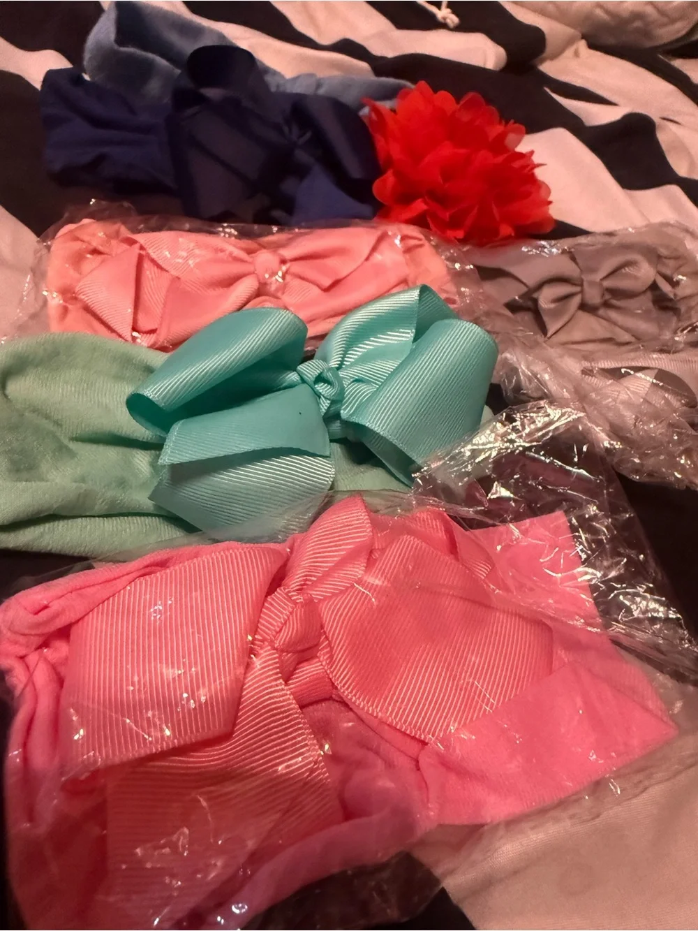 Infant Toddler Baby Girl Headbands Bow Floral Assorted Colors NWOT